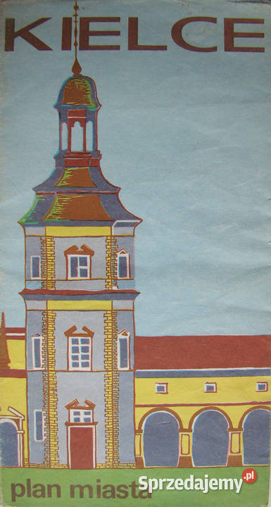 Mapy i informatory krainy świętokrzyskiej miękka Limanowa sprzedam