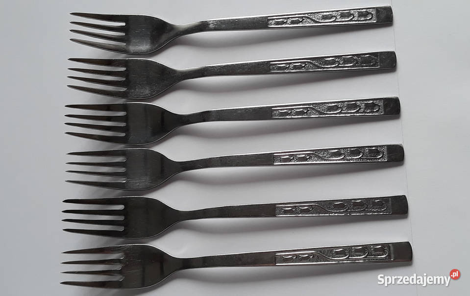 Widelce obiadowe 1 KONWALIE Gerlach sztućce PRL