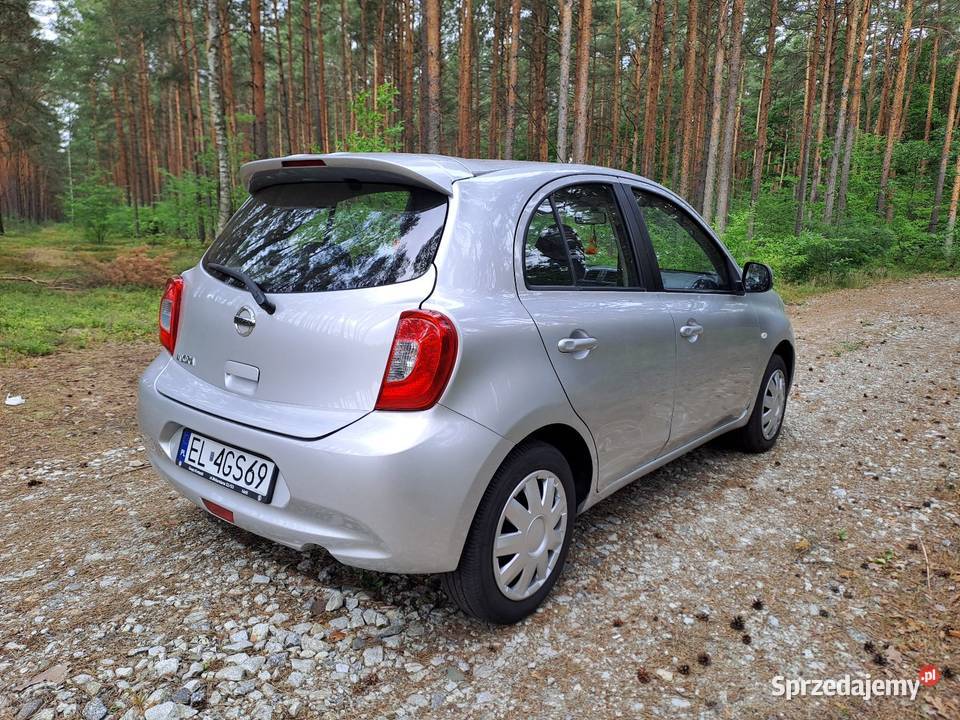 Nissan Micra K13 Lift 2017r 12 benzyna 161000 Sieradz