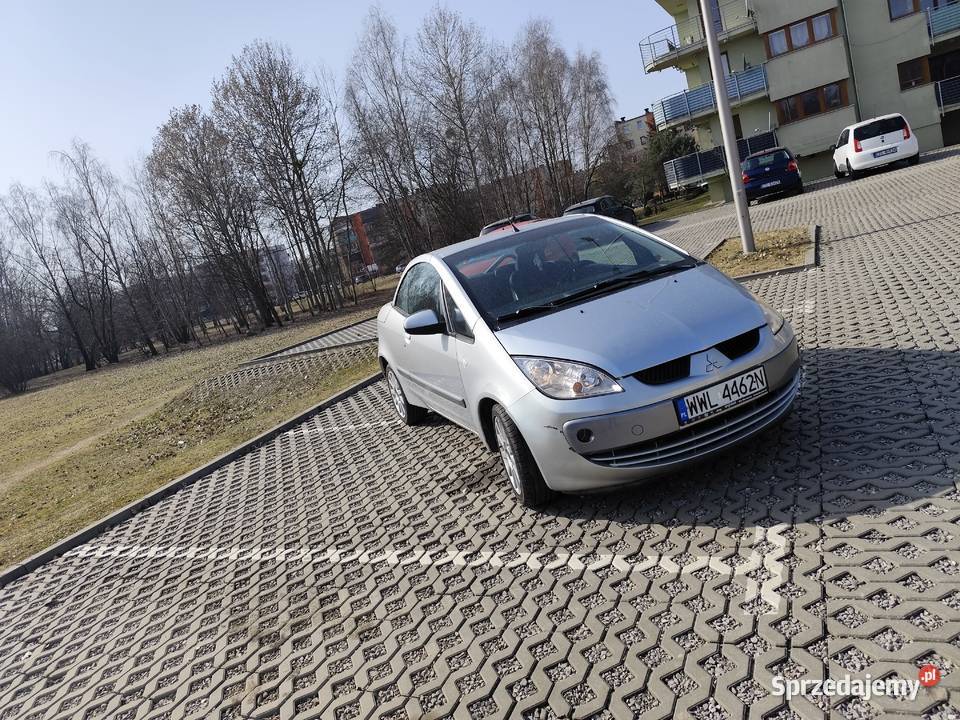 Cabrio Mitsubishi Colt CZC 2008 15 B b stan 142 Mitsubishi Zgierz