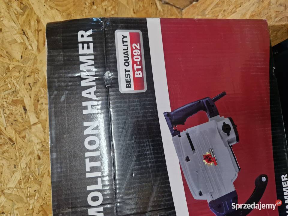 Młot wyburzeniowy o dużej mocy 3950W 70J Głogowa