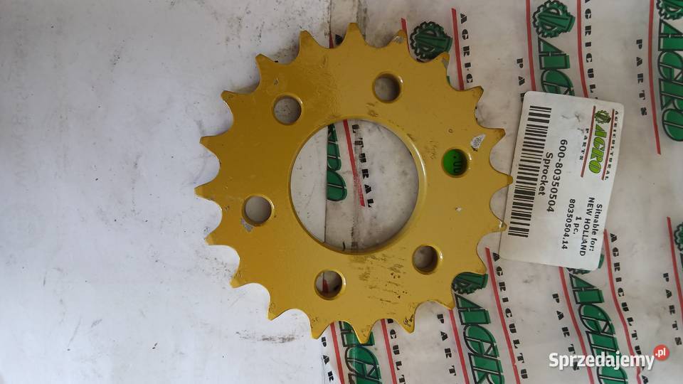 Zębatka młocarni Holland 20 zębów fi 45 mm Radomsko