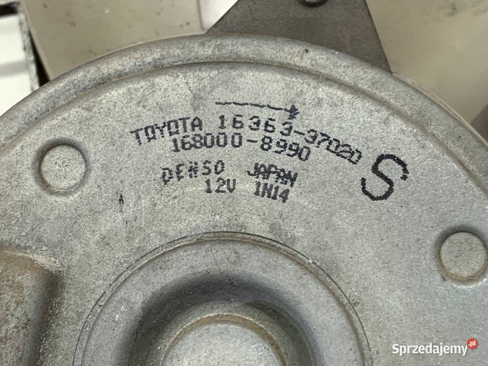 WENTYLATOR CHŁODNICY LEXUS CT 18 99 1636337020 sprzedam