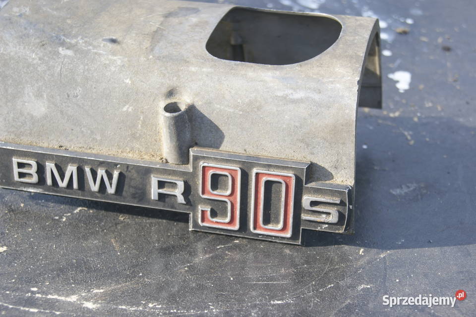 BMW R90 S POKRYWA SILNIKA EMBLEMATY ORGINAŁ Pokrywy i osłony silnika Rybnik
