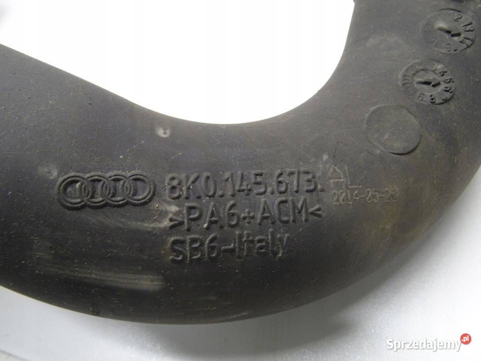 RURA WĄŻ INTERCOOLERA CZUJNIK AUDI A4 B8 A5 8T