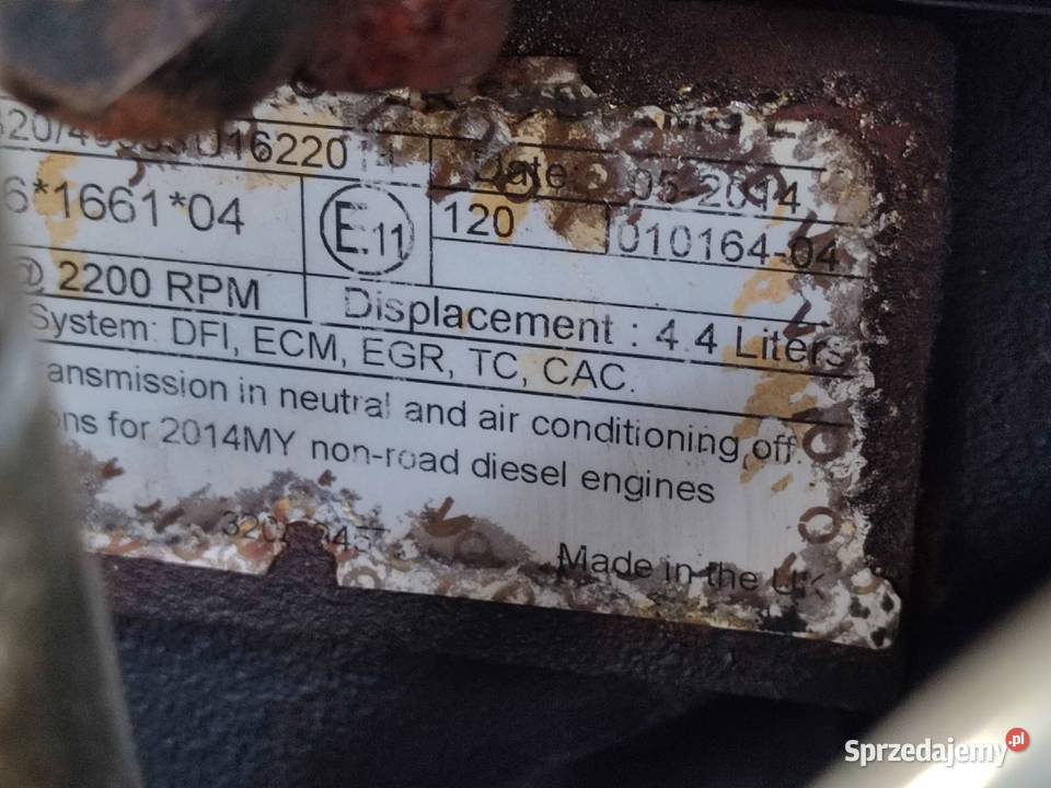 Silnik 444 TA4i81L1 JCB 54170