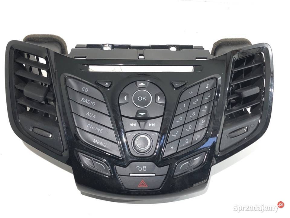 PANEL STEROWANIA RADIA FORD FIESTA MK7 osobowe Panele sterowania, przełączniki sprzedam