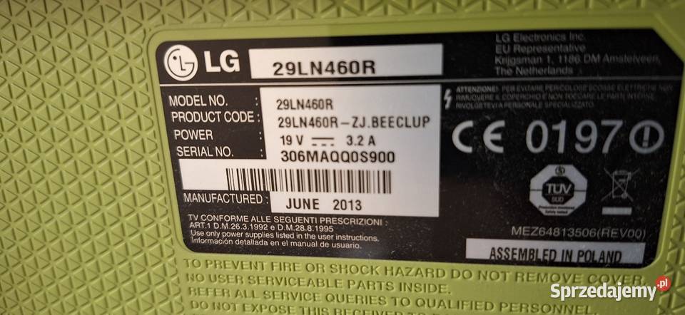 Telewizor Lg smart 29