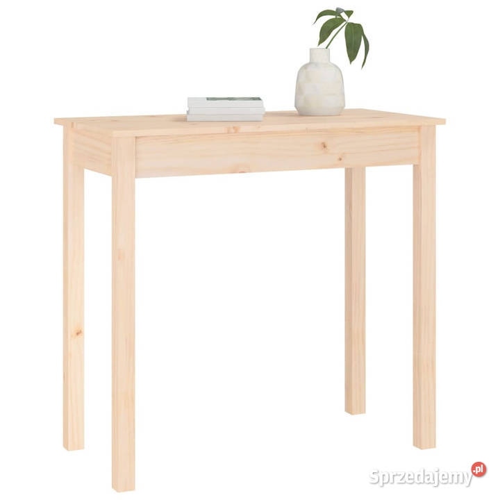 Stolik konsolowy 80x40x75 lite drewno sosnowe Warszawa