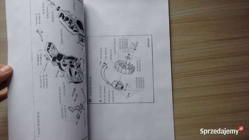 Piła DOLPIMA 180 instrukcja obsługi i katalog Stalowa Wola