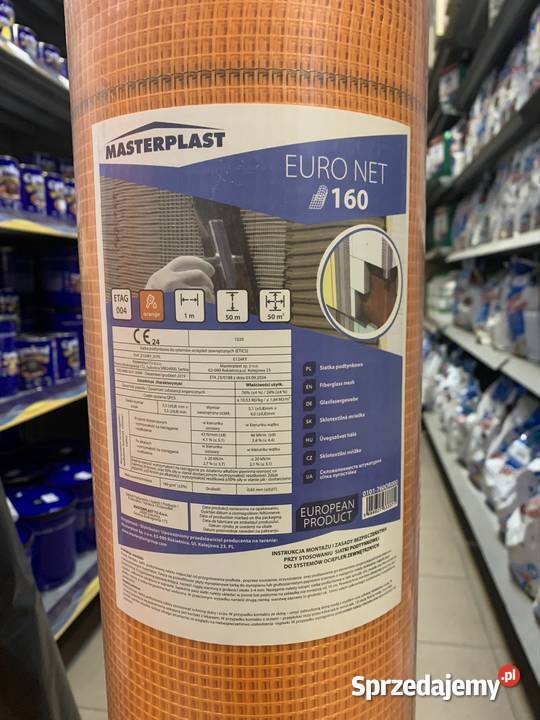 Siatka elewacyjna 160g Super 220m2 1rol50m2 110 Dom i Ogród Warszawa