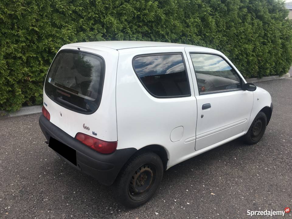 FIAT SEICENTO 600 VAN 11 LPG VAT1 CIĘZAROWE STAN garażowany Piekarzew sprzedam