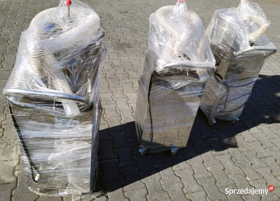 3 nieużywane odkurzacze przemysłowe do Piotrków Trybunalski