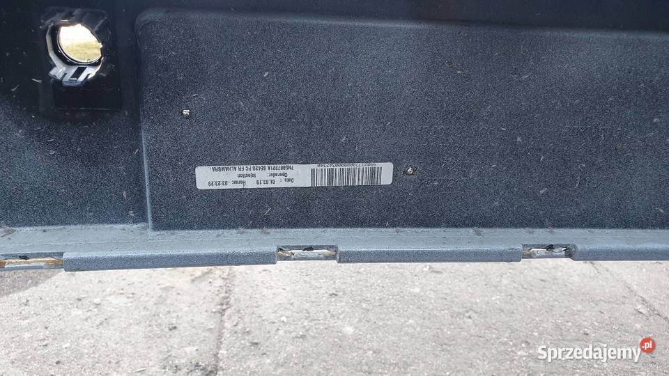 Zderzak Seat Alhambra 2 2019 lampa łódzkie Sulejów