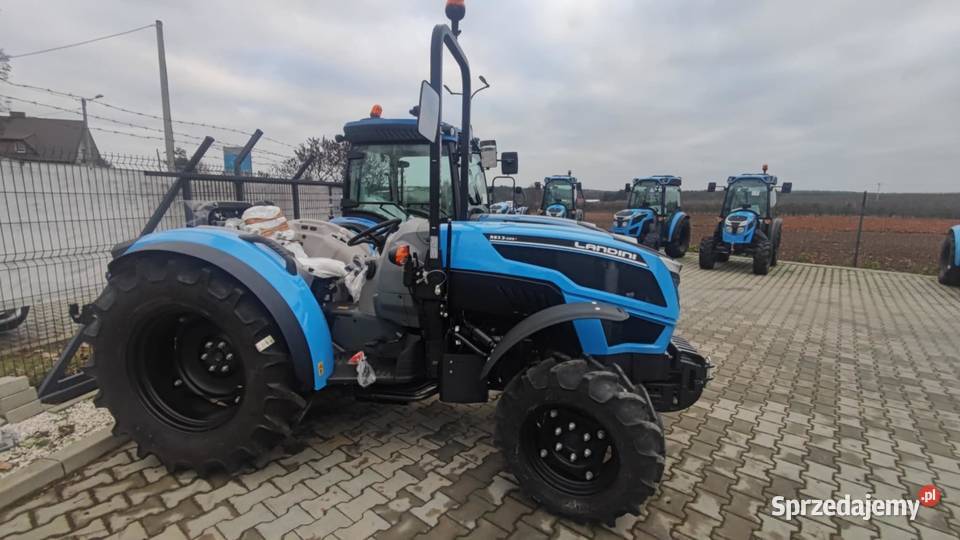 Ciągnik Landini REX 3080F Do Tuneli Platforma Potworów