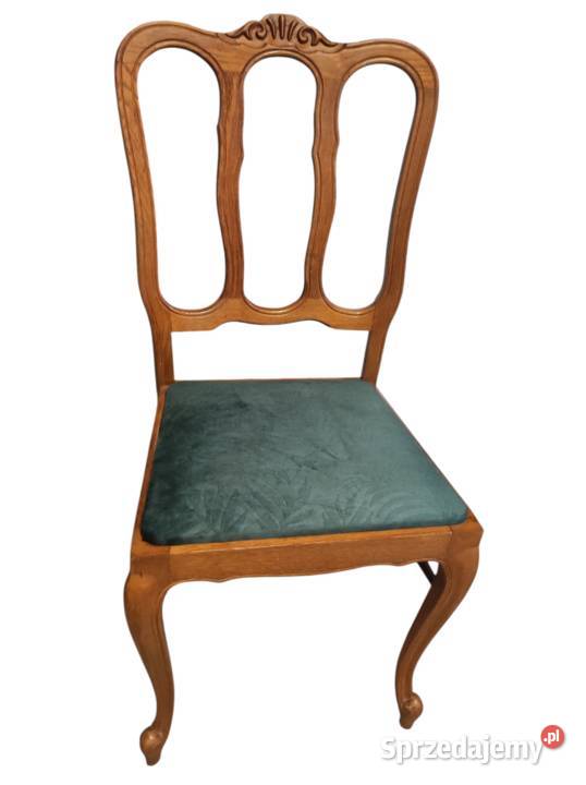 Krzesła Ludwikowski 4 sztuki Łagiewniki sprzedam
