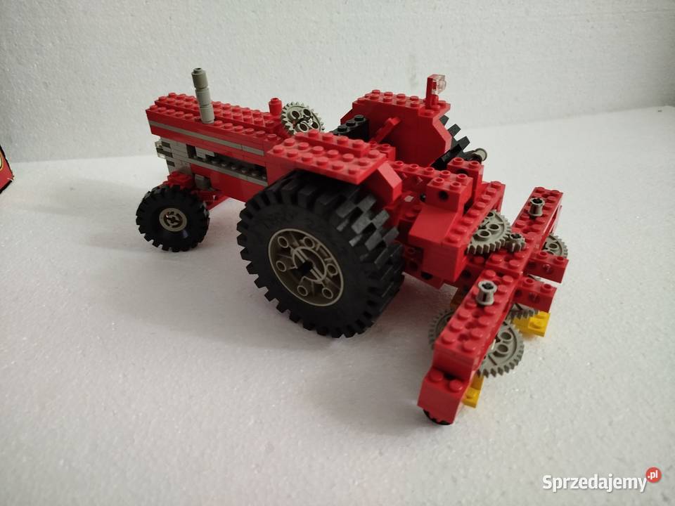 Zabytkowy Zestaw LEGO 851 pudełko Traktor łódzkie