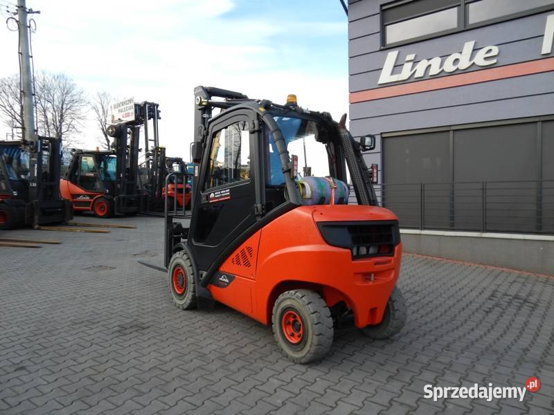 Gazowy wózek widłowy Linde H30T02 przesuw boczny sprzedam