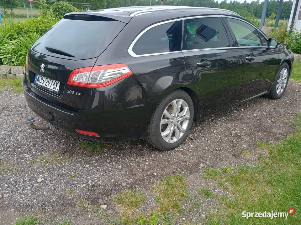 Peugeot 508 20 163 2012 Zamienię mazowieckie Myszyniec Stary