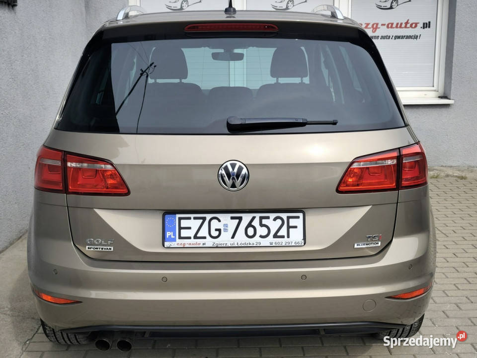 Volkswagen Golf Sportsvan bezwypadkowy zadbany Zgierz