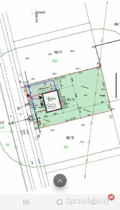 Działka budowlana z projektem i pozwoleniem na budowę