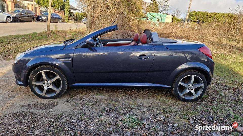 OPEL TIGRA TWINTOP 2007r 14 benzyna granatowy Bydgoszcz