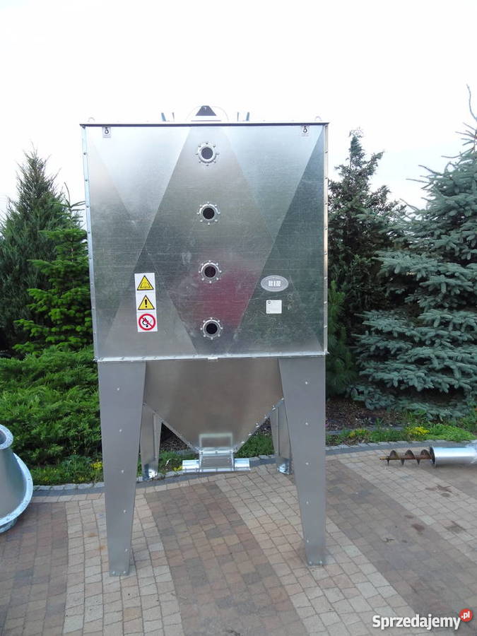 ZBIORNIK SILOS NA PASZE 2000 LITRÓW OCYNK Dakowy Suche
