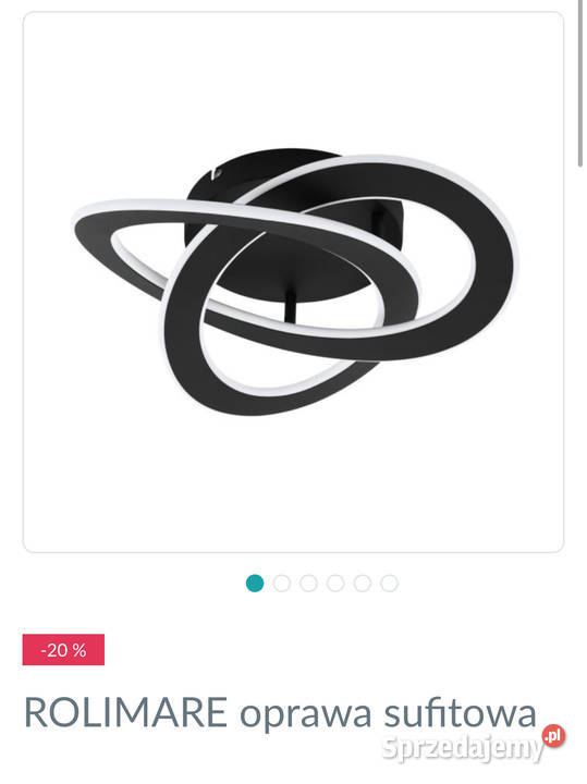 Lampy plafony LED firmy Eglo outlet Jaworzno sprzedam