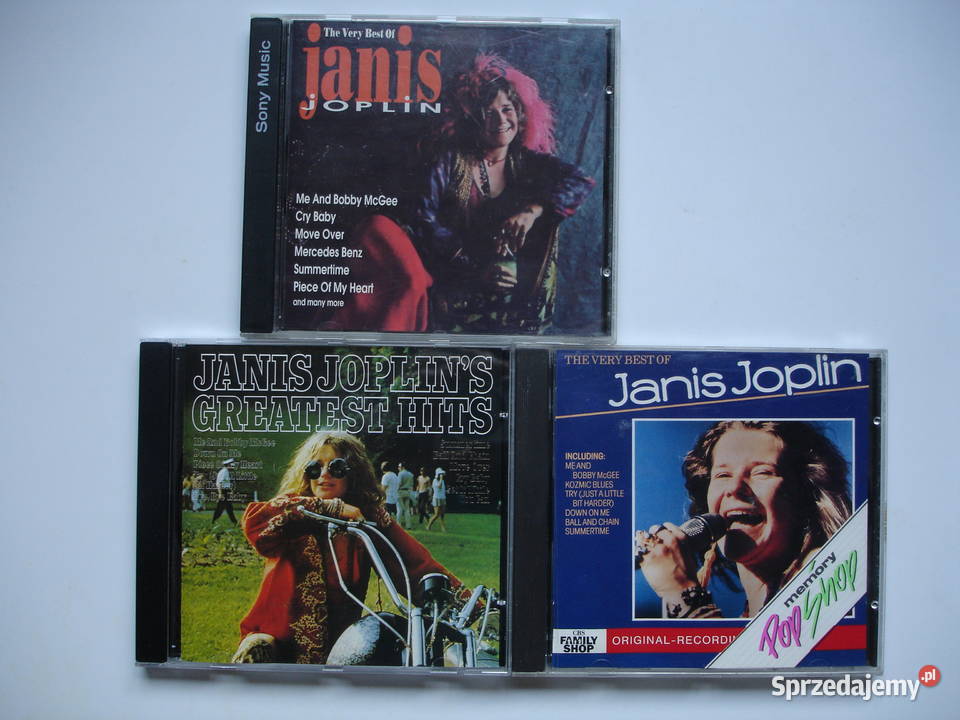 JANIS JOPLIN płyty CD