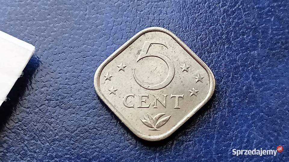 Stare monety 5 cent 1971 Antyle Holenderskie Numizmatyka Lesko sprzedam