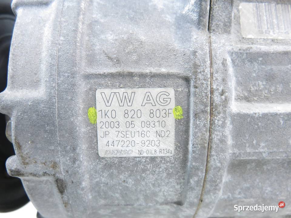 KOMPRESOR KLIMATYZACJI VW TOURAN I 16 BGU