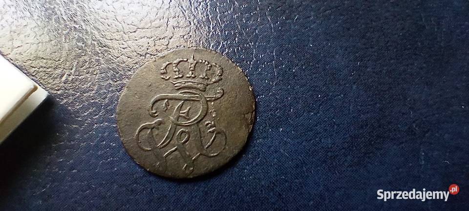 Stare monety 3 fenig 1790 Niemcy srebro Lesko