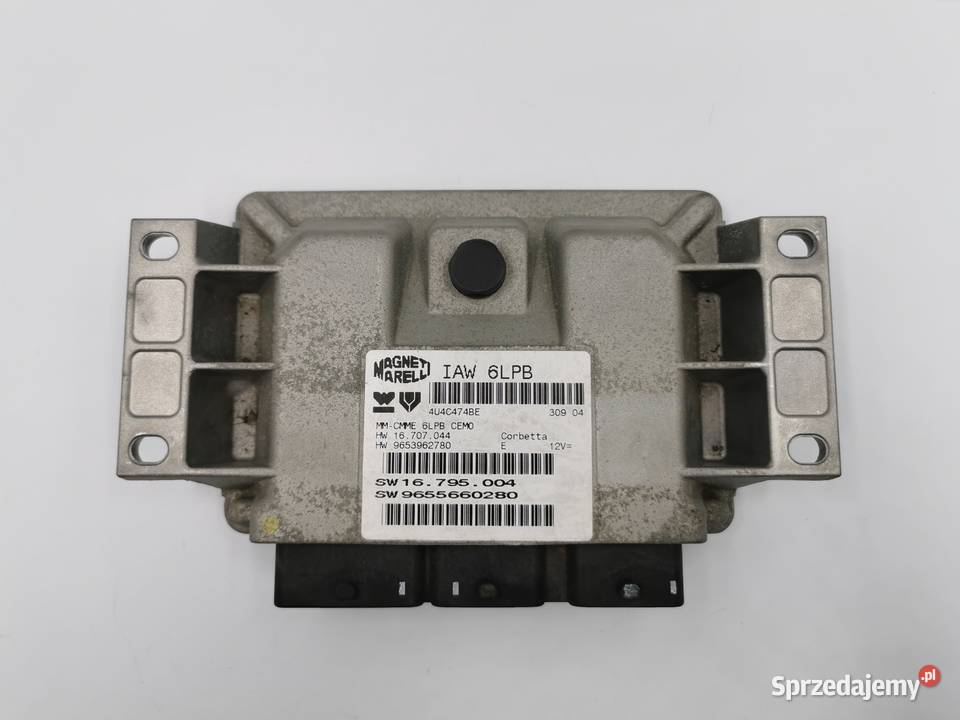 Sterownik Silnika Citroen C5 18 16v 9655660280 mazowieckie Wyszków sprzedam