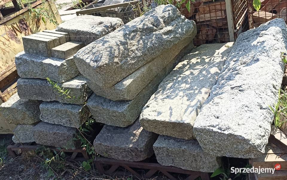 Kostka granitowa krawężniki bloczki Pozostałe Szczecin