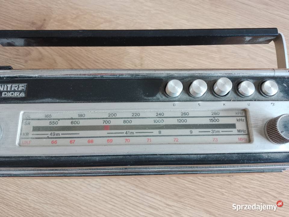 UNITRA Justyna DIORA 1975 stare radio PRL mazowieckie Warszawa