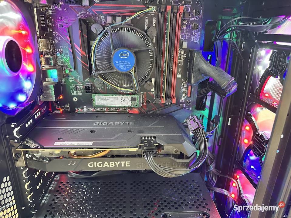 Komputer Gamingowy ARGB i5 9400f gtx 1660 6gb Klasy Core i7 Kraków