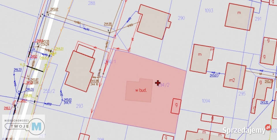 Działka Jędrzejów 718m2 świętokrzyskie sprzedam
