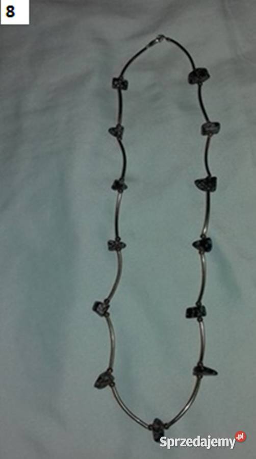 Naszyjnik korale kolia różne kamienie Pozostałe Warszawa