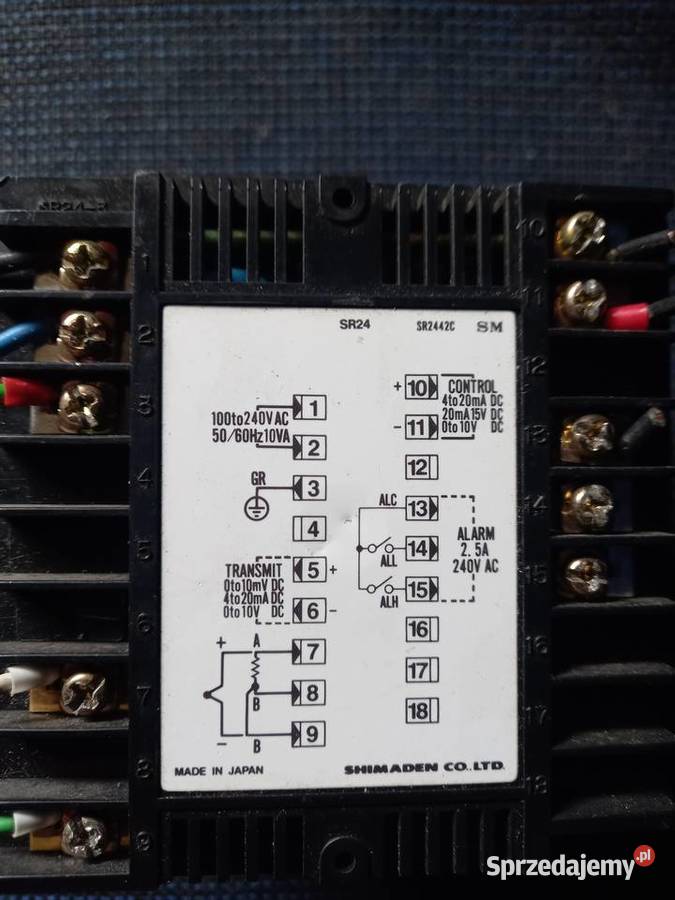 Regulator temperatury Shimaden SR24 kontroler warmińsko-mazurskie Elbląg