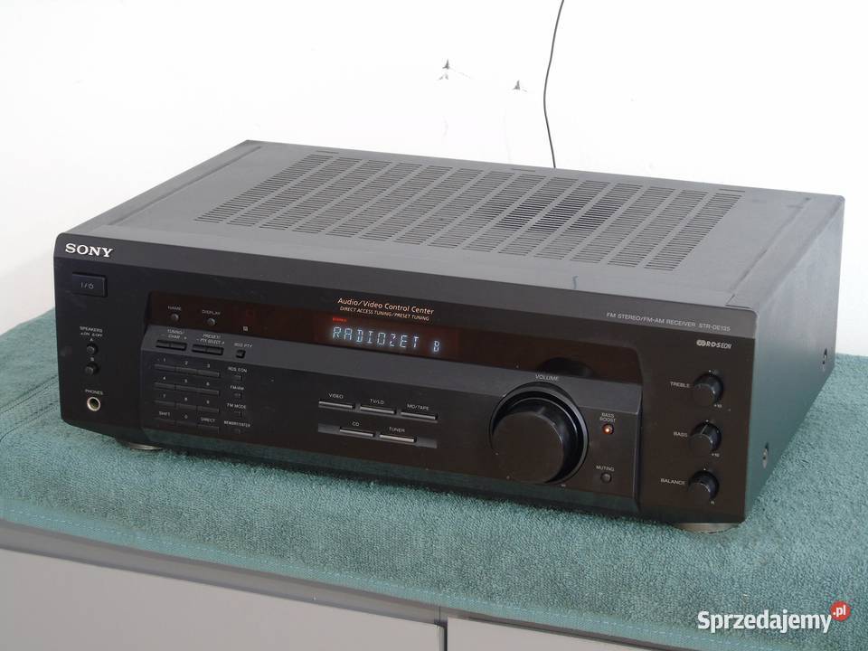 Wzmacniacz z radiem Sony STRDE135 RDS sprawny 2x Jasło