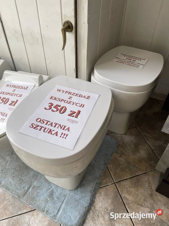 Miski WC poekspozycyjne Żyrardów