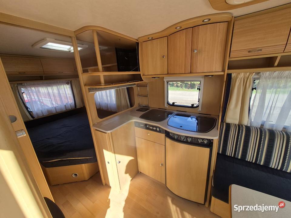 Dethleffs Camper 450 MOVER ciepła woda markiza Przyczepy Kraków
