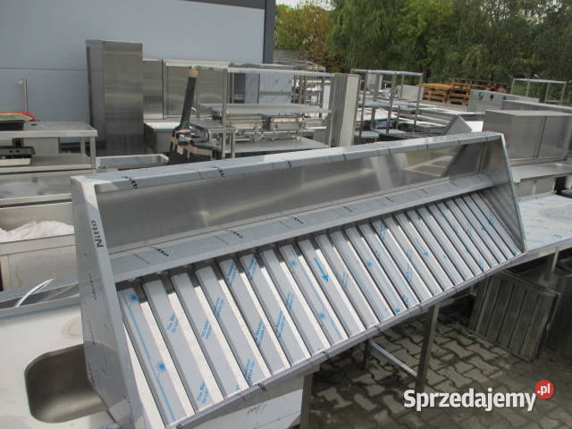 OKAP GASTRONOMICZNY Z FILTRAMI 2507040 NOWY Gastronomia Ostrów Wielkopolski