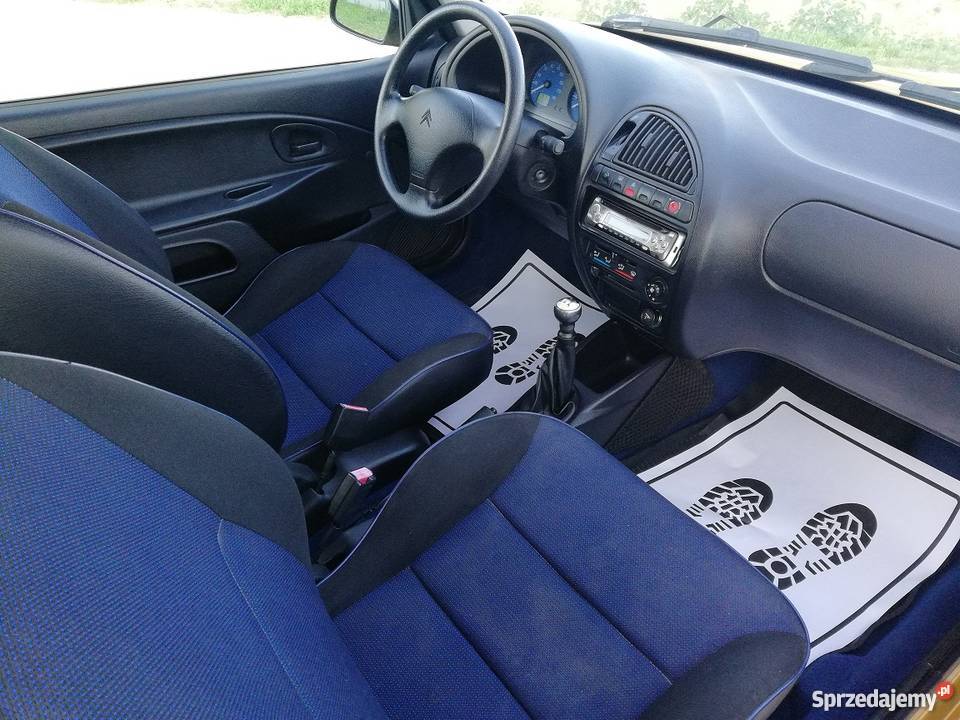 Citron Saxo 11Benzyna Lift ElSzyby Wspomagaie immobilizer Poznań