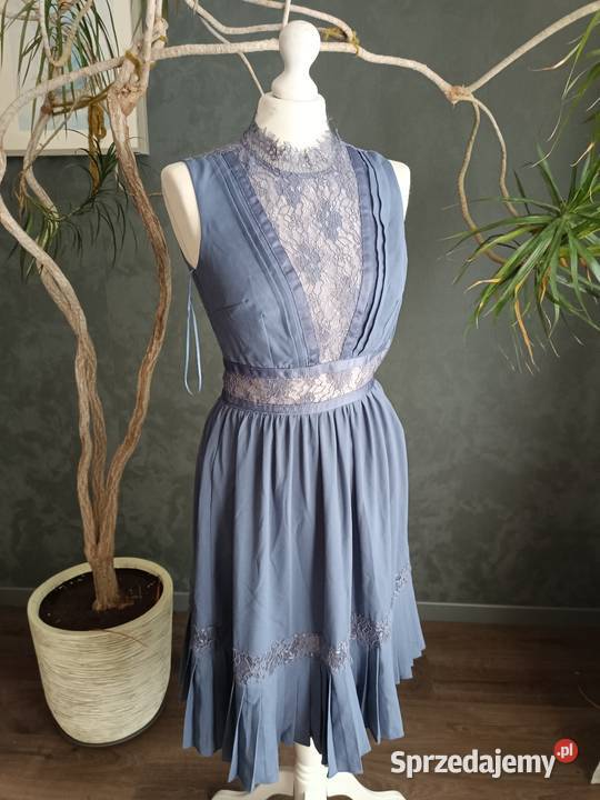 Sina niebieska super sukienka 34 Białystok