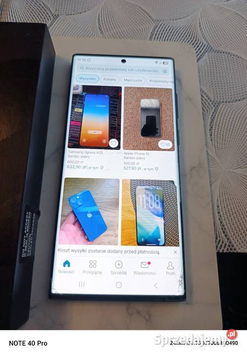 Samsung s22 ultra 128gb okazja Kraków