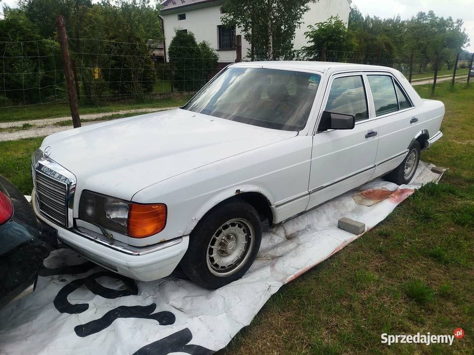 Mercedes w126 1979r 28 185 benzyna manual małopolskie Zabrnie