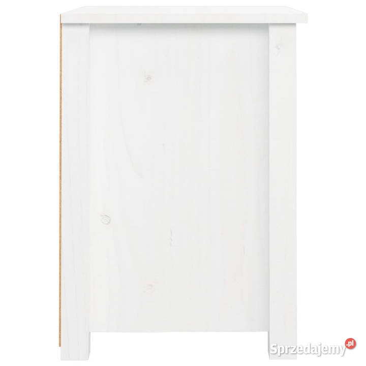 Szafka nocna biała 40x35x49 lite drewno sosnowe Nocne mazowieckie Warszawa