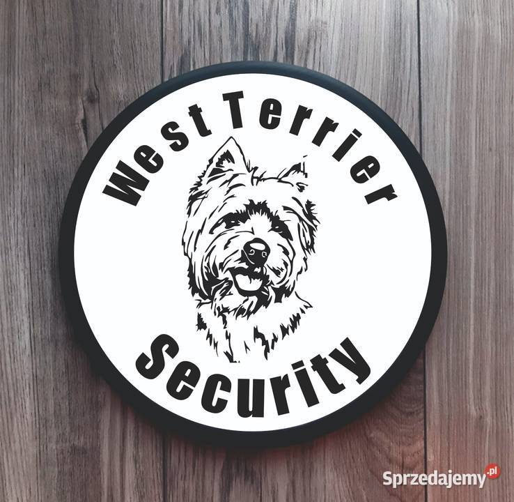 West Terrier - tabliczka