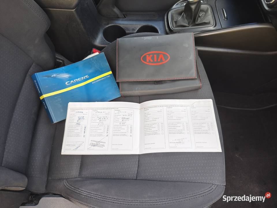 Kia Carens IV 16 Benzyna Klima 7 Osobowy z Rok produkcji 2013